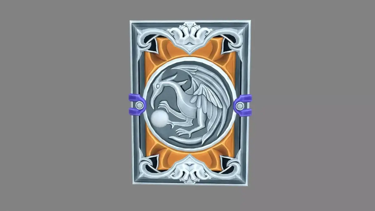 Cartoon Dragon Card Low-poly 3D model