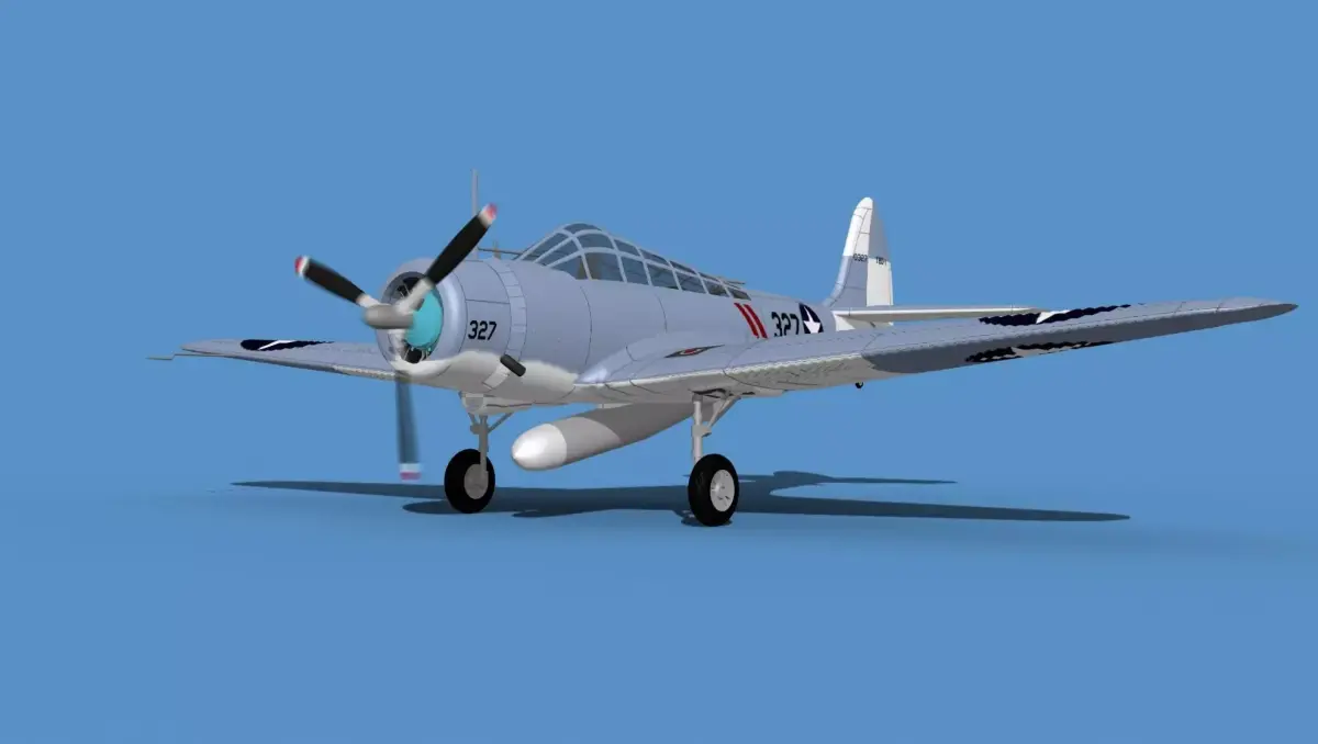 Douglas TBD-1 Devestator V10 3D model