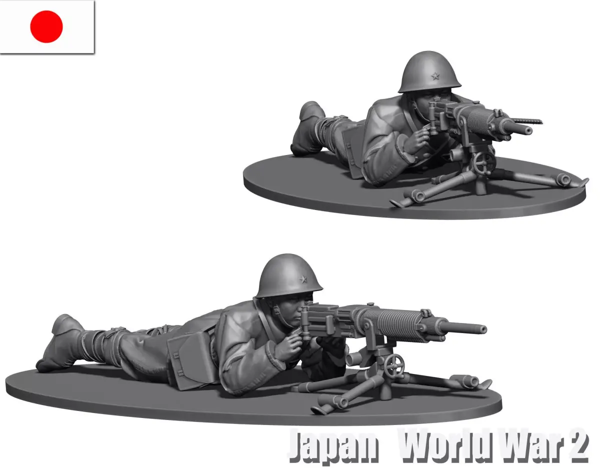 Japan soldier ww2 3D print model purchase