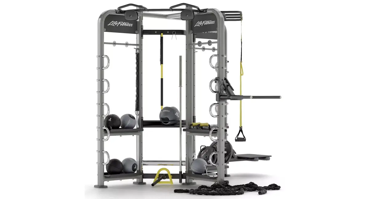 Sports trainer Life Fitness Synrgy 360 3D model