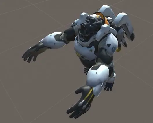 Winston from the game overwatch Free low-poly 3D model