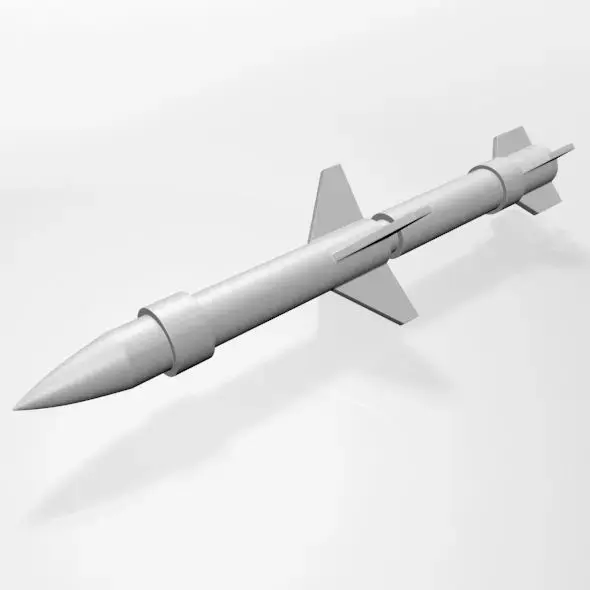 Missile 08 3D model