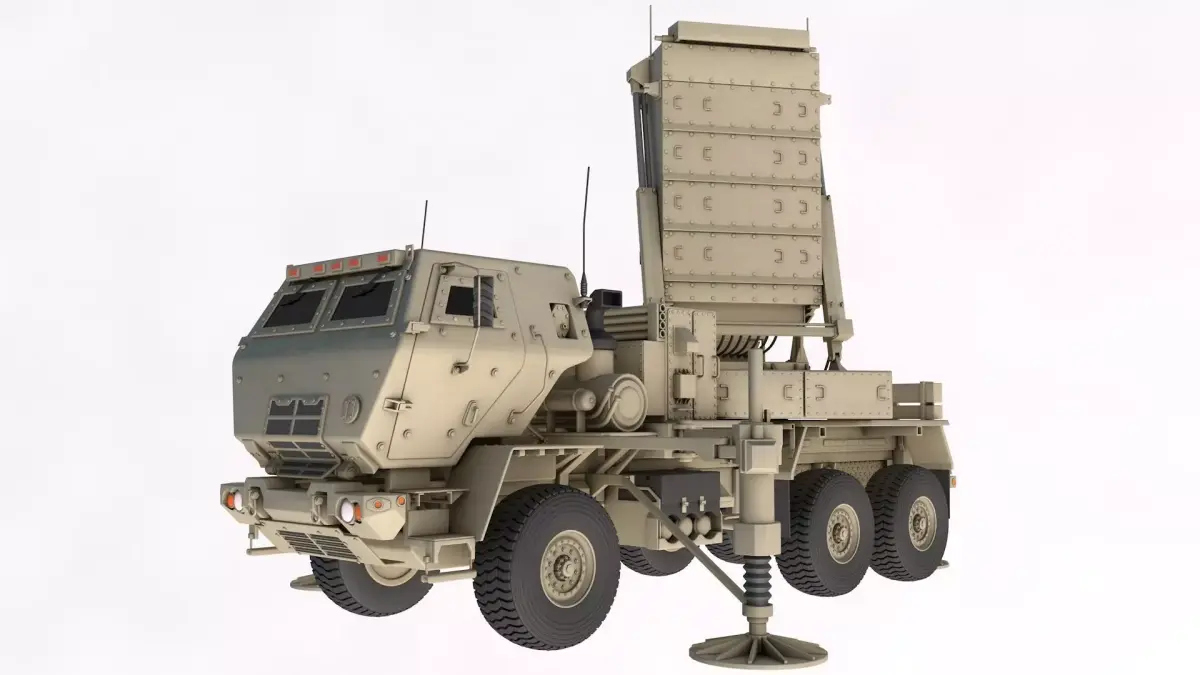 ANTPQ-53 Radar 3D model purchase