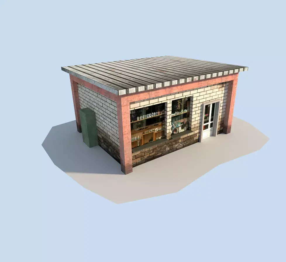 toen shop 3D model