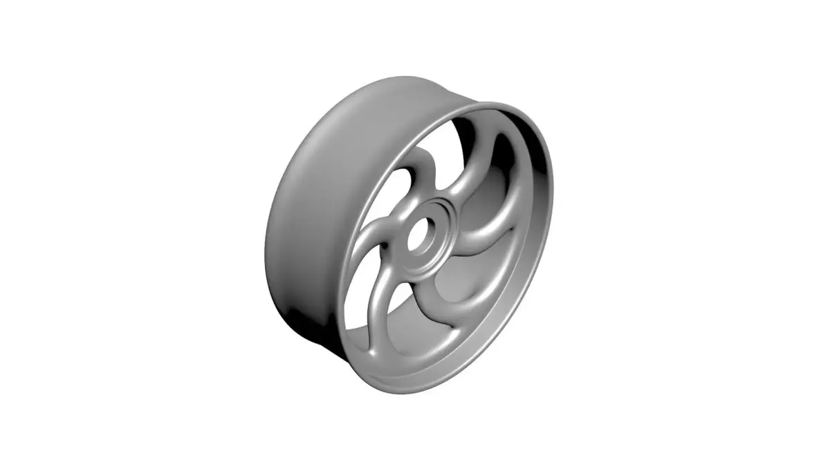 Car Rim Wheel 3D model