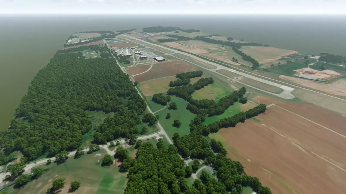 Monroe County Airport  3D model