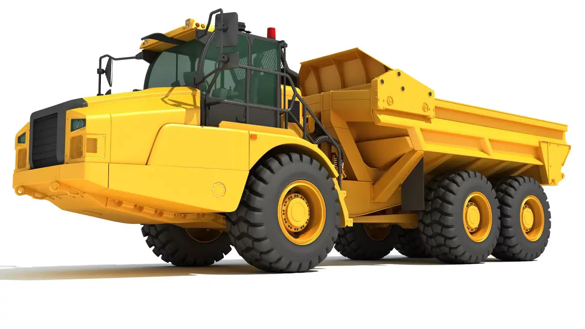 Articulated Truck 3D model