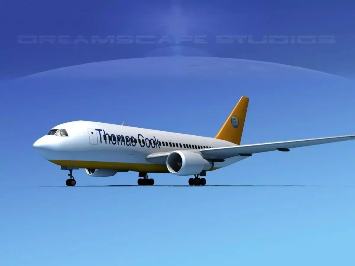 Boeing 767-100 Thomas Cook 3D model