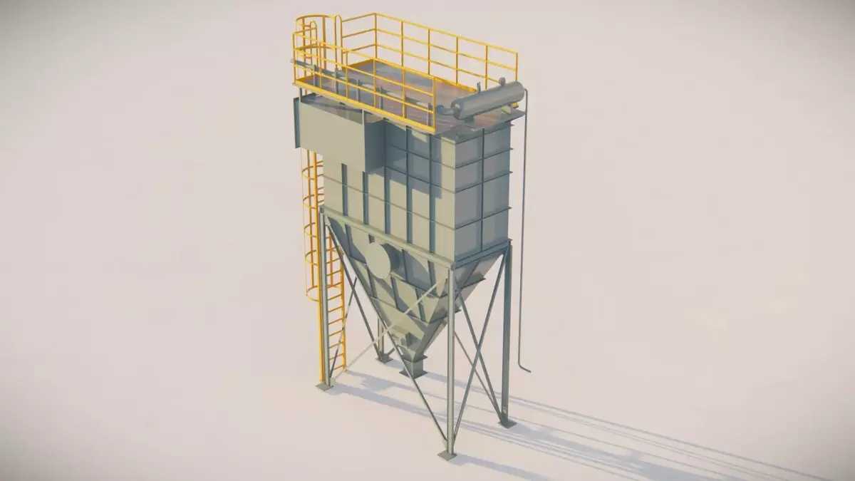 dust collector 3D Model 3D model