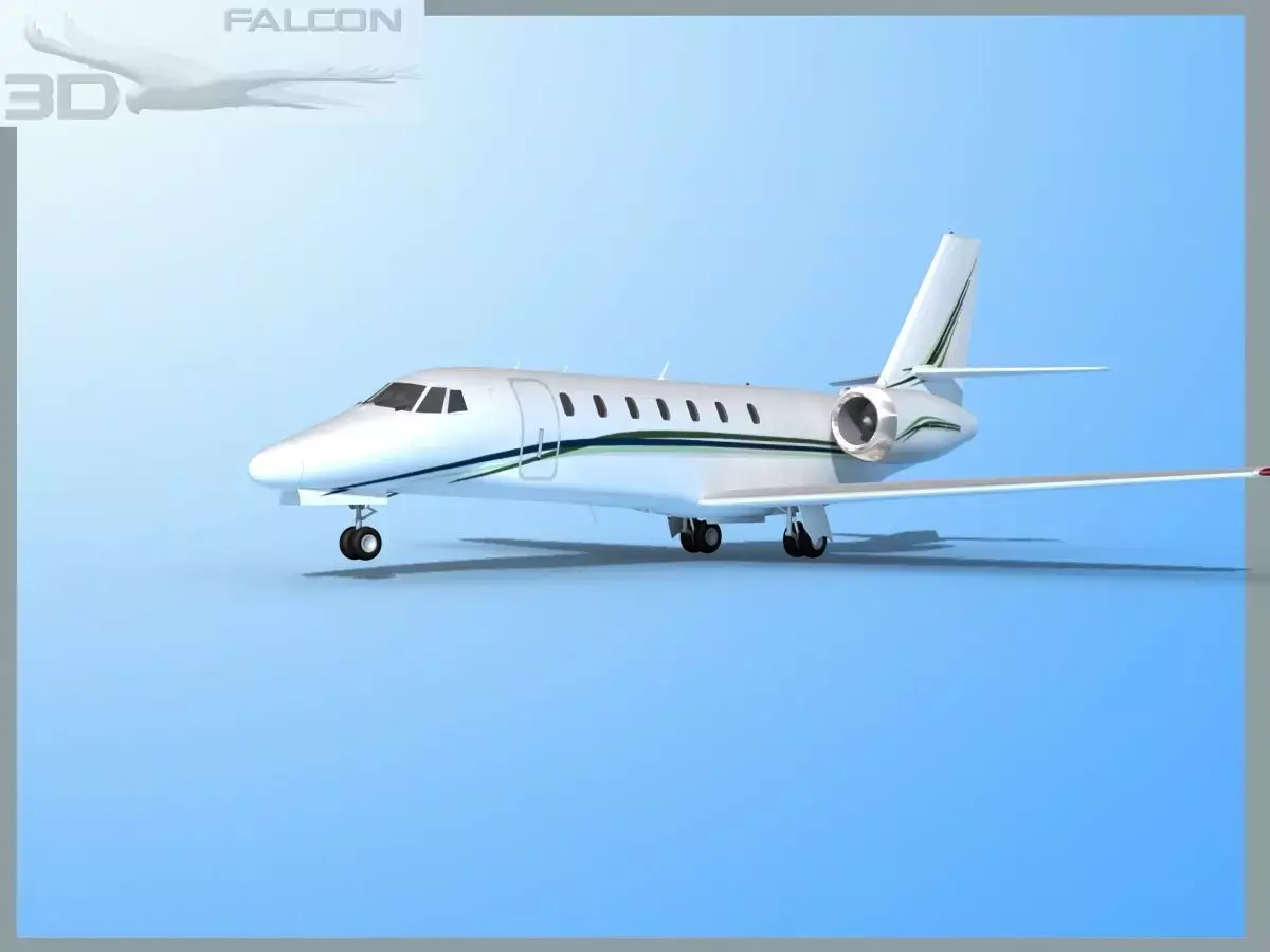 Falcon3D Citation Sovereign C680 FS11 3D model