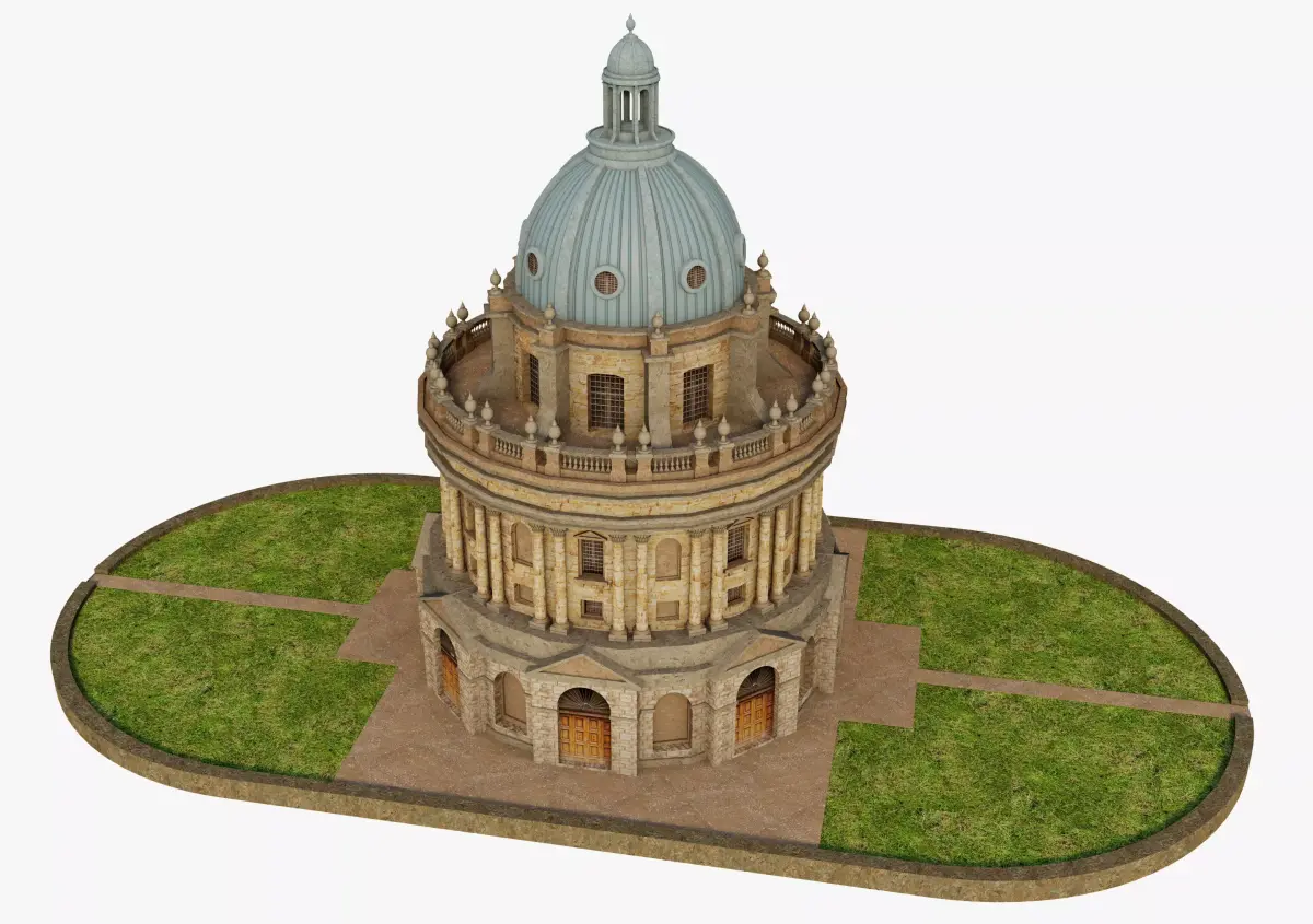Bodleian Library 3D model
