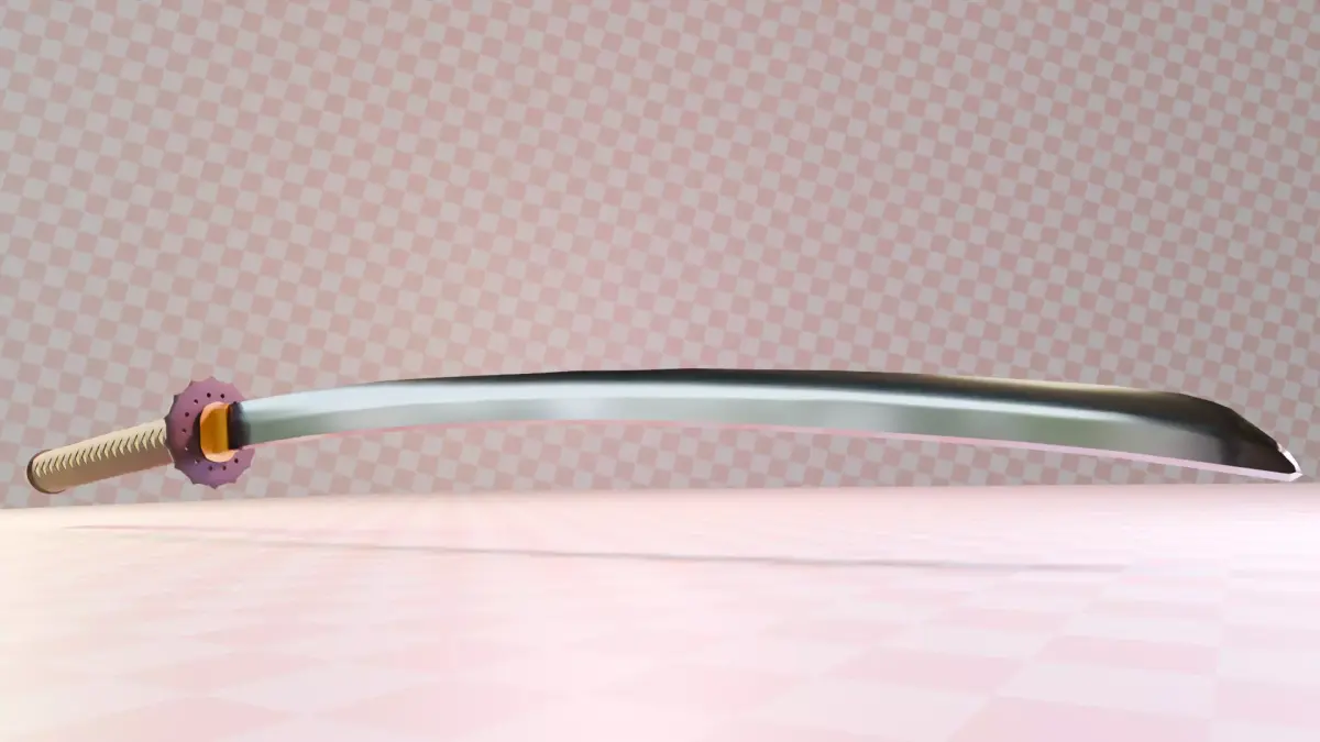 Katana Free Free low-poly 3D model
