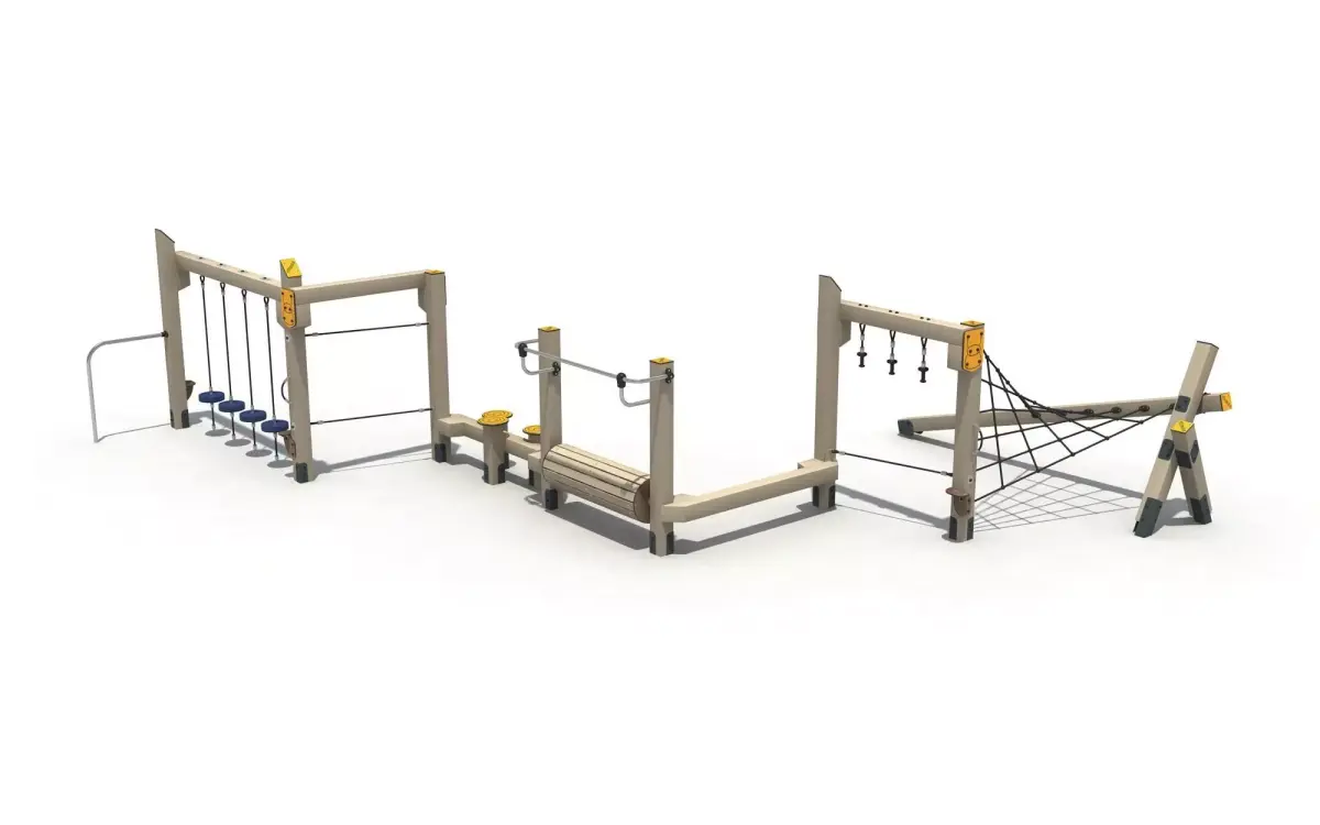 Kids outdoor commercial play structure 3D model 3D model order