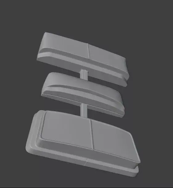 Windshield 1958 Chevrolet LCF 1957 Diamond T 1960 Chevrolet Tilt Free 3D print model