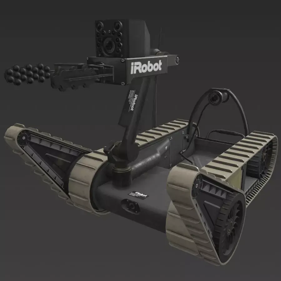 iRobot 310 Low-poly 3D model