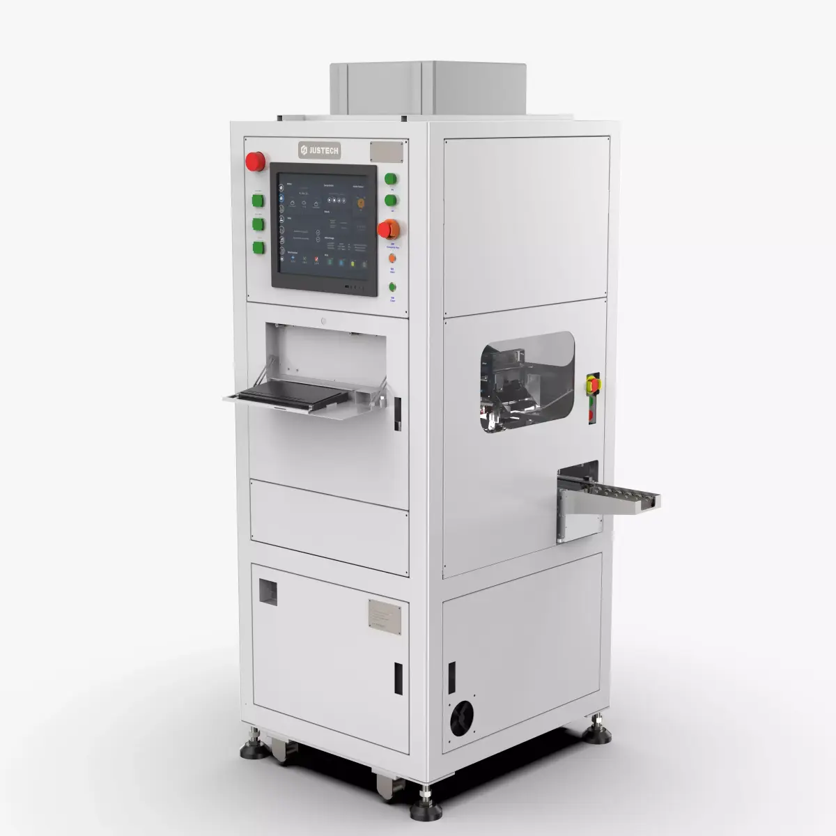 Automatic Mobile Phone Screen and Back Cover Assembly Machine 3D model