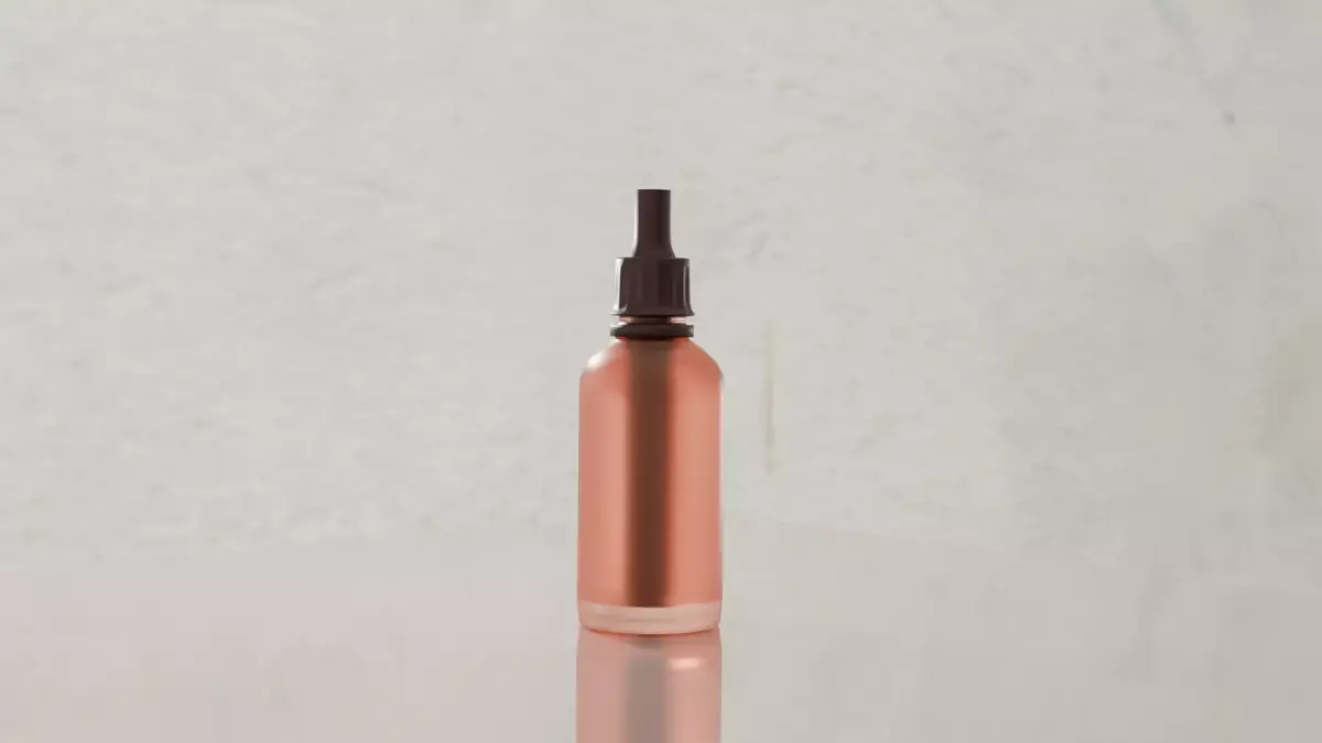 Serum bottle  3D model