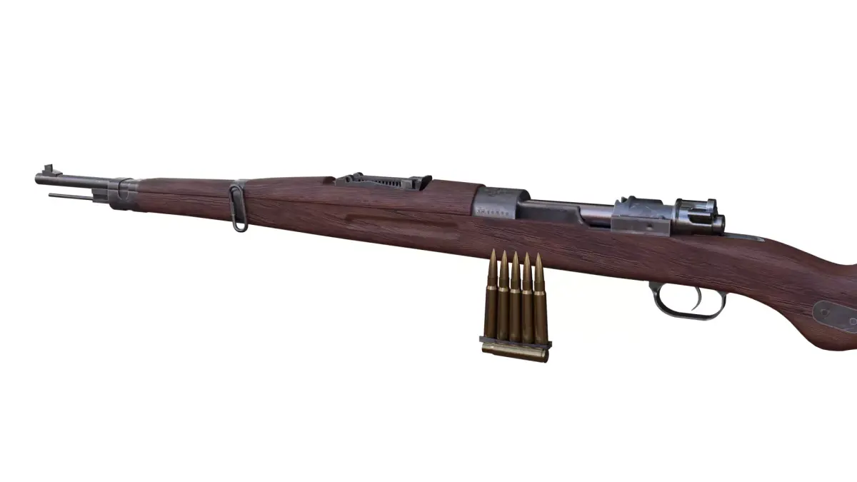 VZ24 Rifle Low-poly 3D model