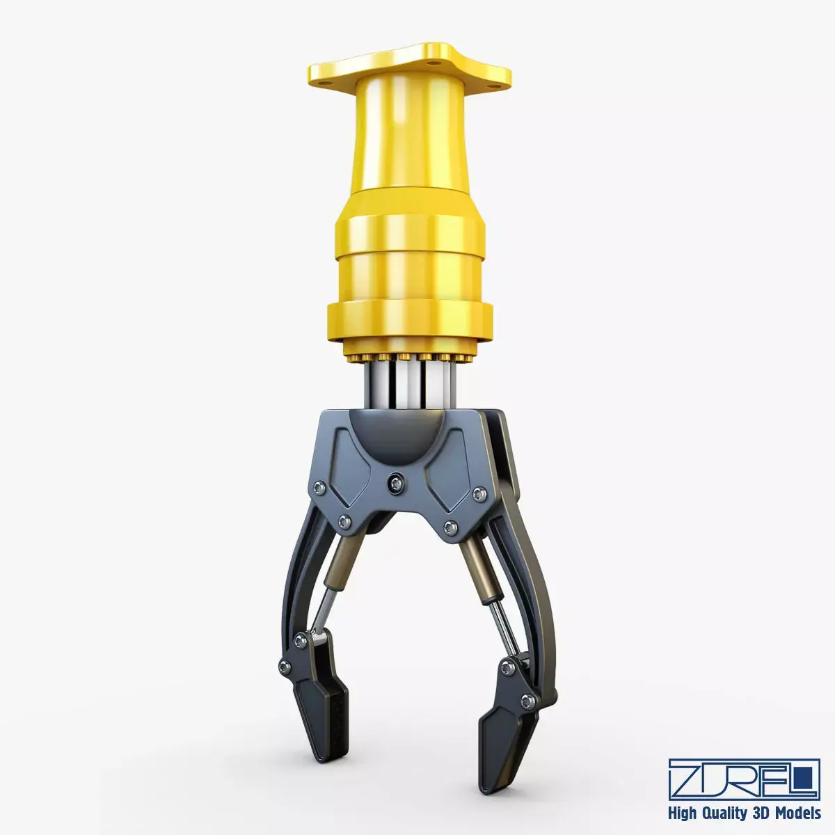 Hydraulic grab v 1 3D model