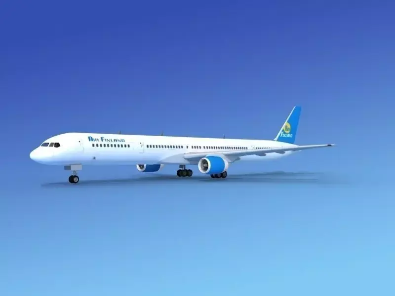 Boeing 757-300 Air Finland 3D model