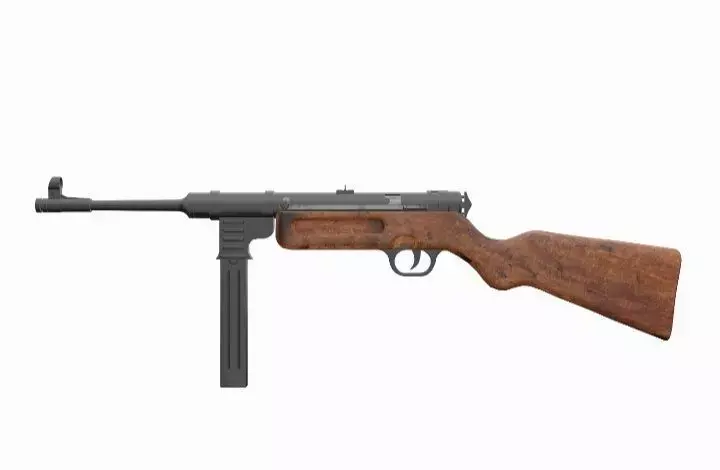 MP 41 Low-poly 3D model