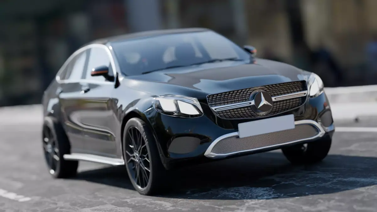 Car - based on model GLC 300 3D model