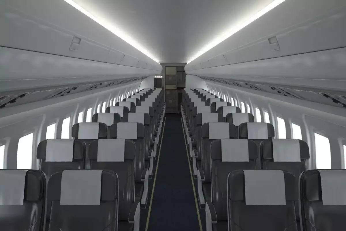 Airplane Cabin V3 3D model