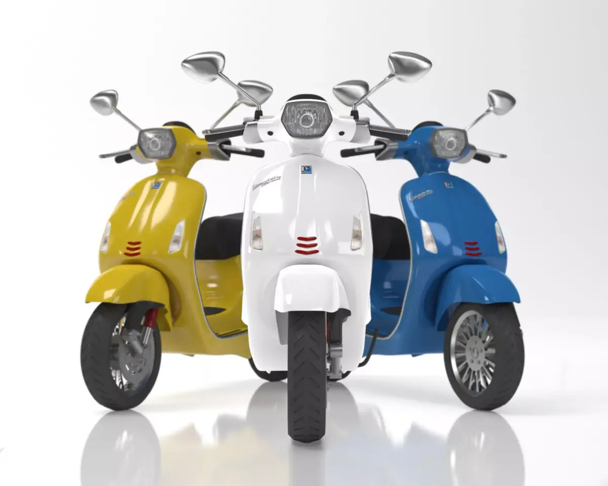 Vespa Sprint Package 3D model