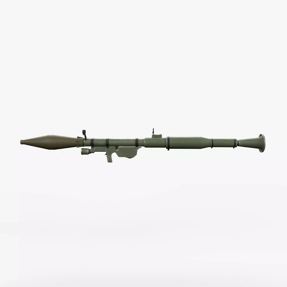 Rocket launcher 3D model 6