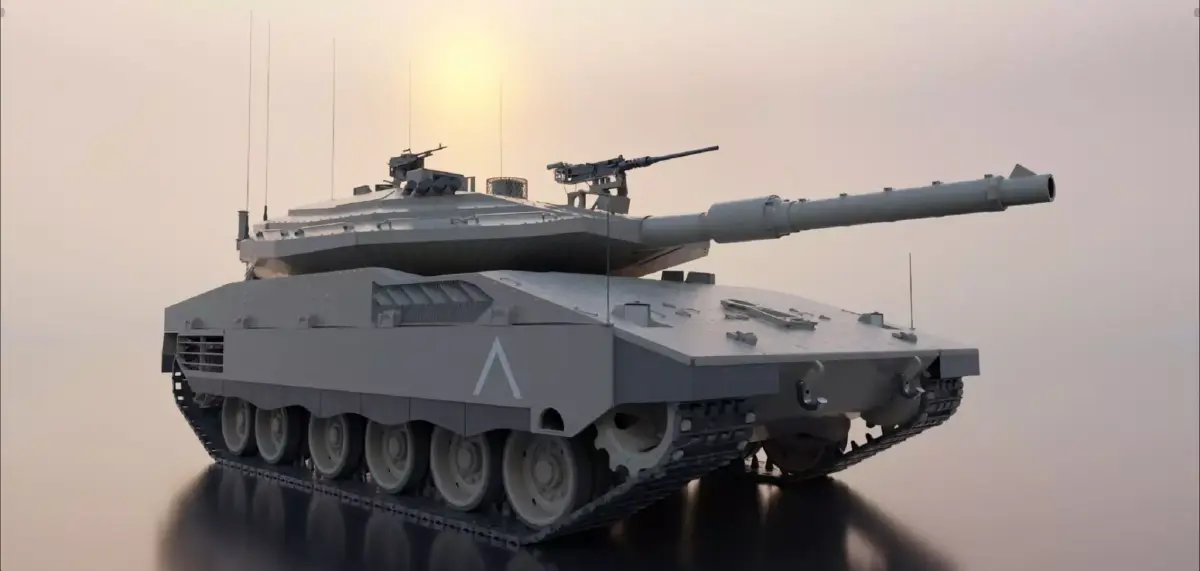 Merkava IV MBT 3D model