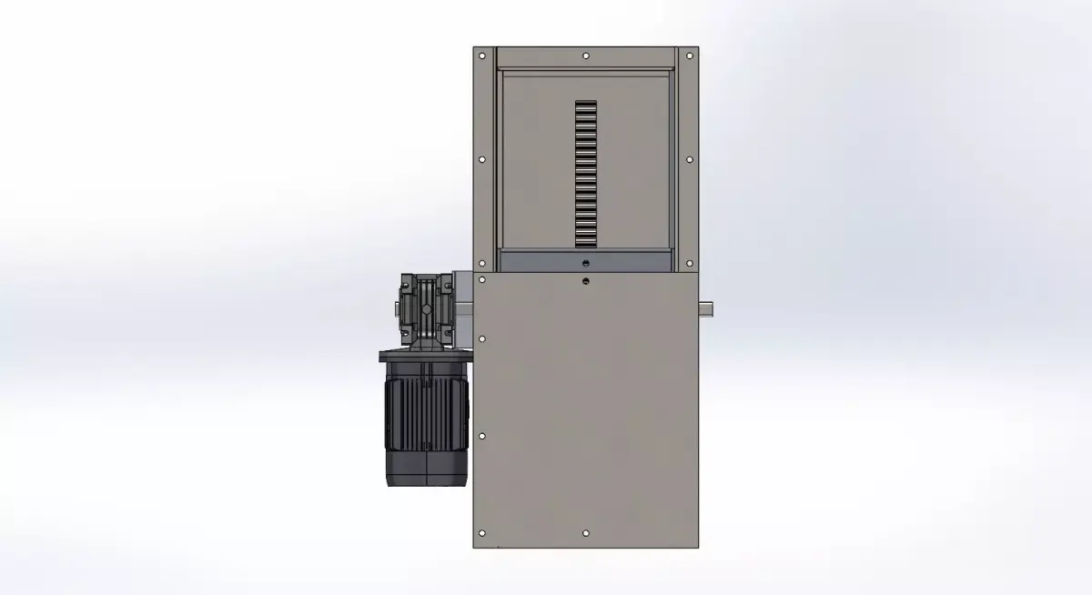 Motorized Slide gate 3D model