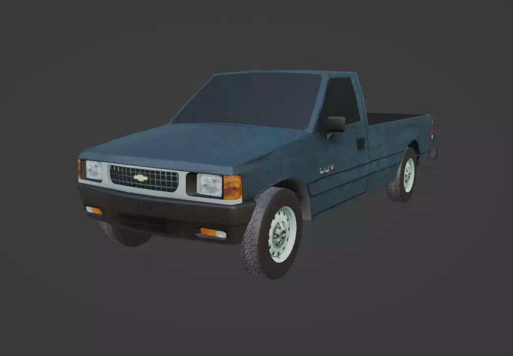 Chevrolet Luv Low-poly 3D model