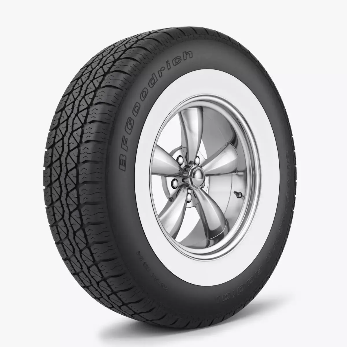 Bullit Wheel  Tire BFGoodrich 3D model