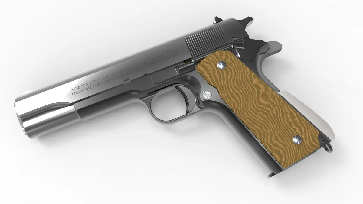 Colt 1911-A1 Model Goverment Pistol 3D model