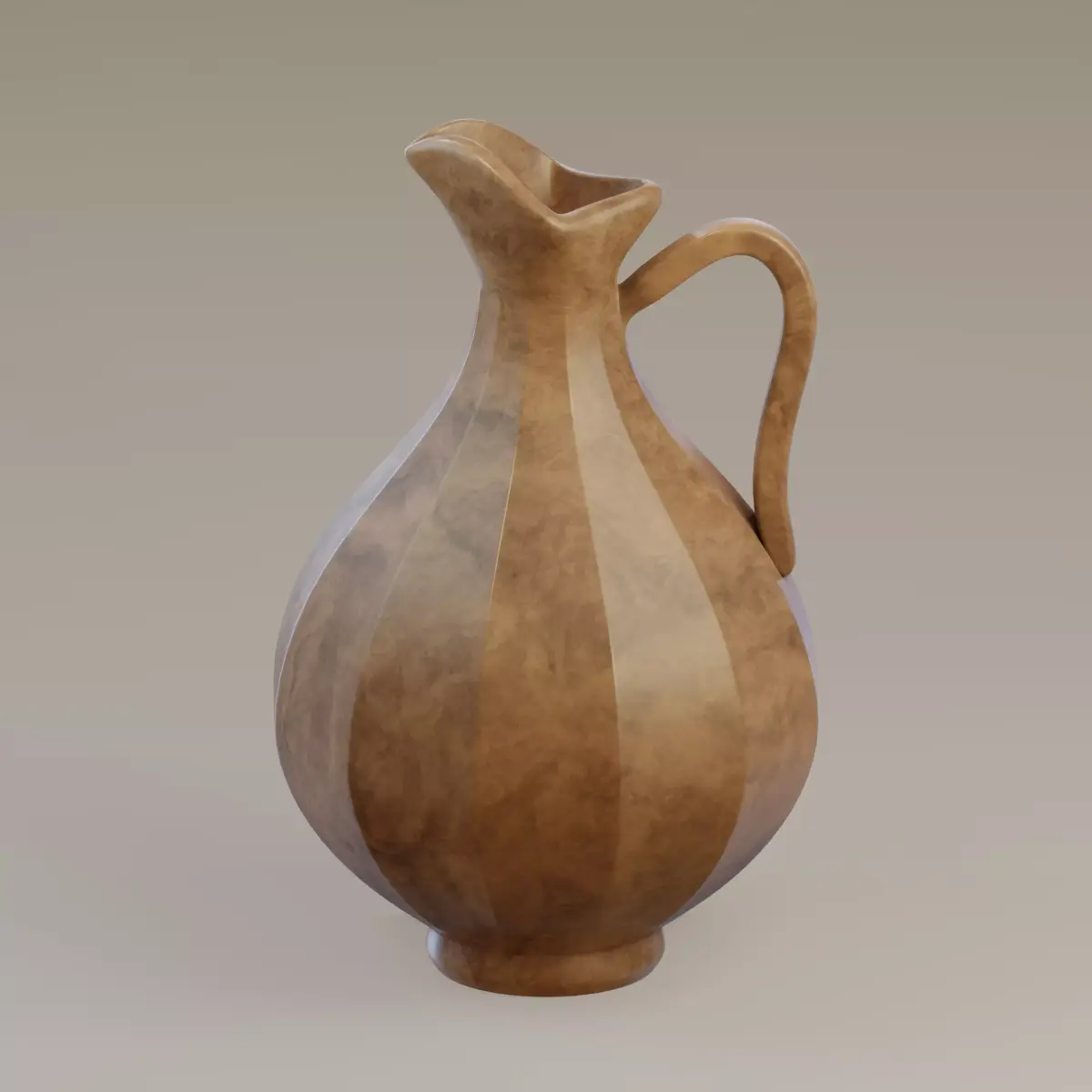 Marble pitcher 3D model