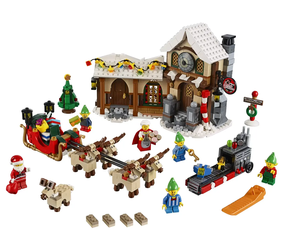 TwindBricks3D - 10245 Santa Workshop 3D print model purchase