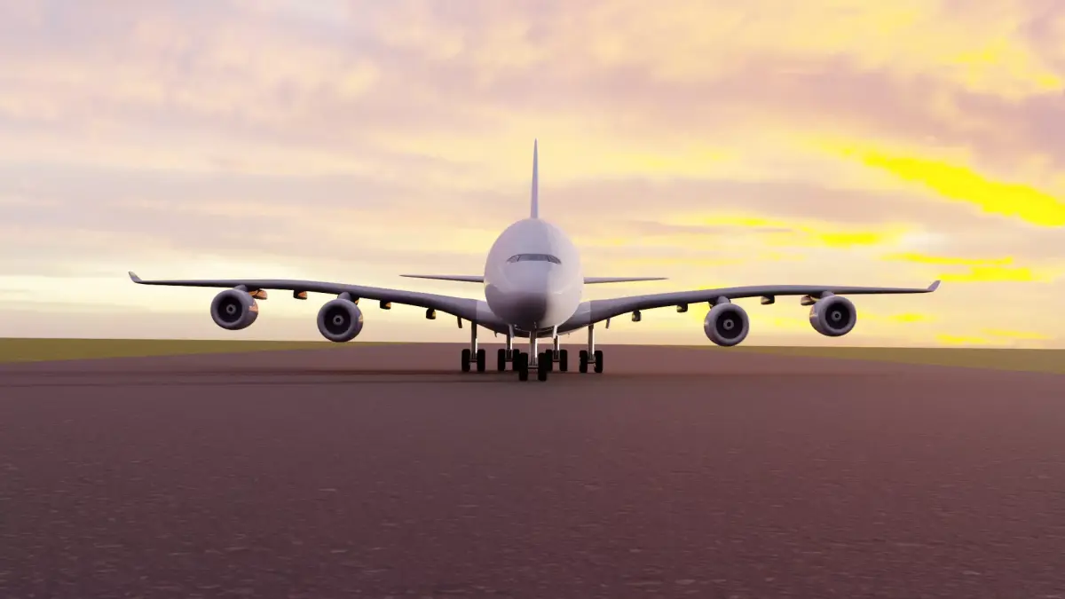 Airbus A380-800 Aircraft 3D model purchase