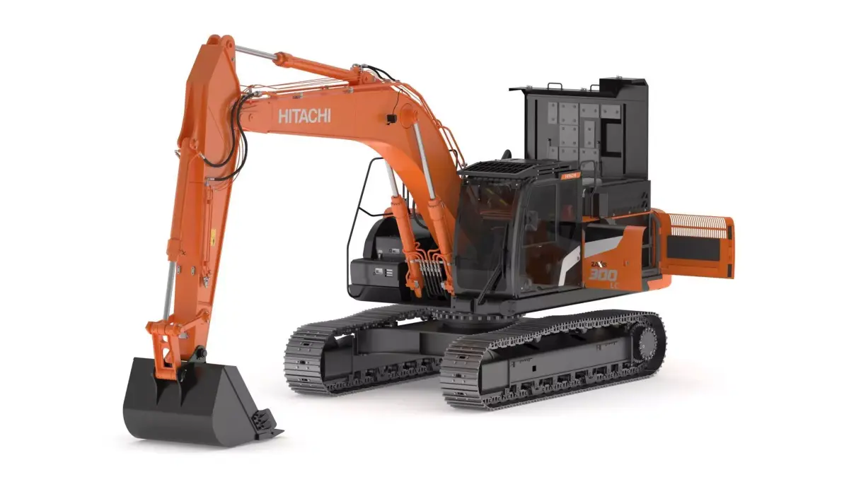 Hitachi ZX300-7 Excavator 3D model