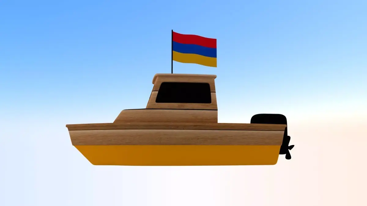 Armenia Fishing Boat 3D model