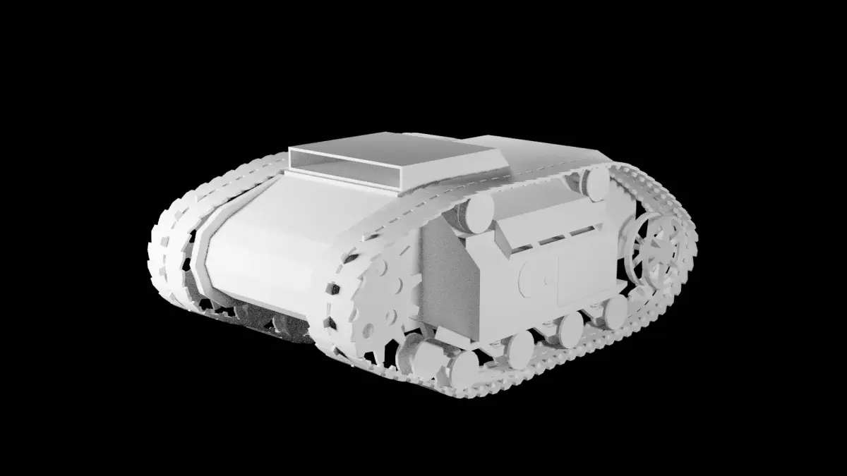 Sdkfz 303 Goliath 3D Model Free 3D model