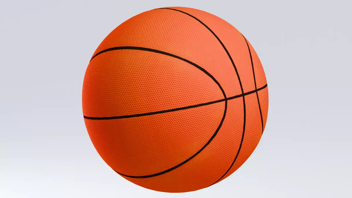 Balls Pack - Basketball Ball Low-poly 3D model