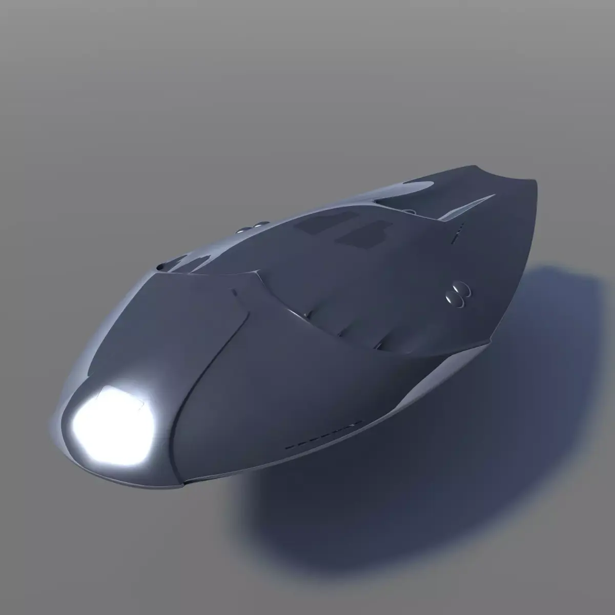 Trilobyte UFO Free 3D model