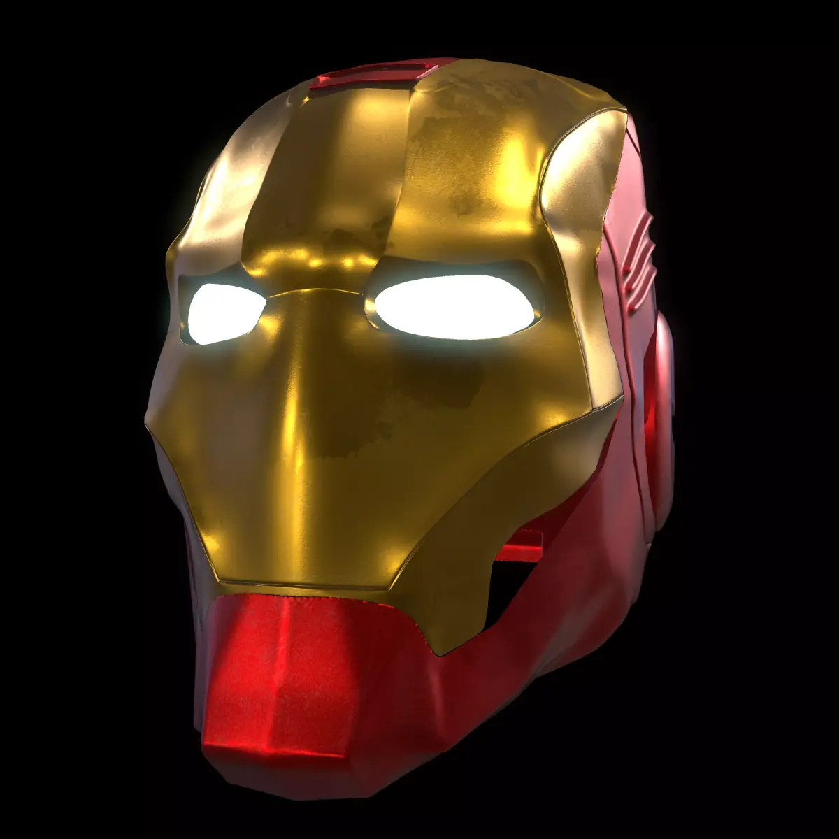 Ironman Helmet 3D model purchase