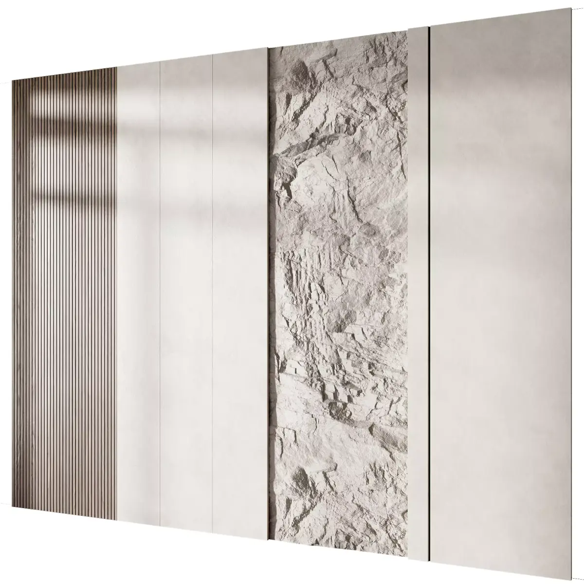 wall panel 23 Free 3D model