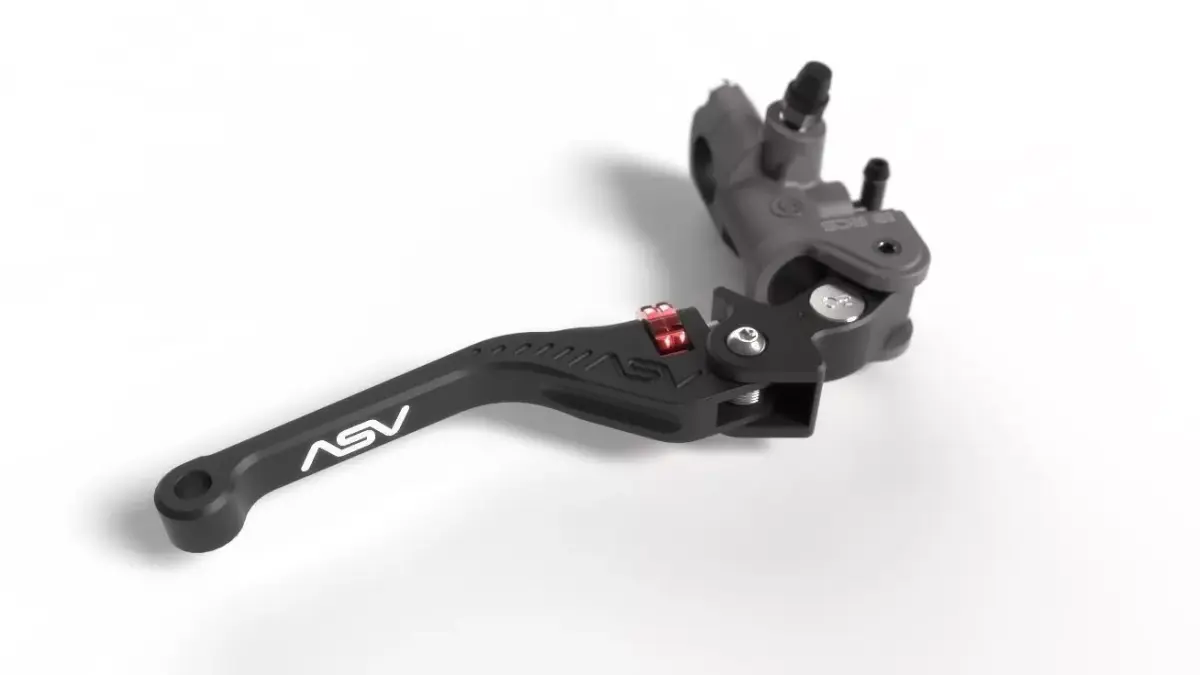 Brembo 19 RCS with ASV CNC Lever 3D model