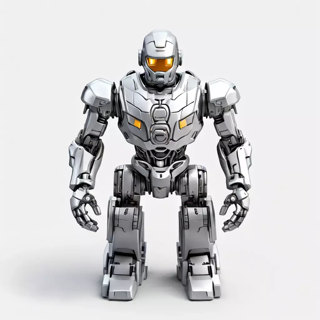 SciFi Mech Robot Game Asset Low-poly 3D model