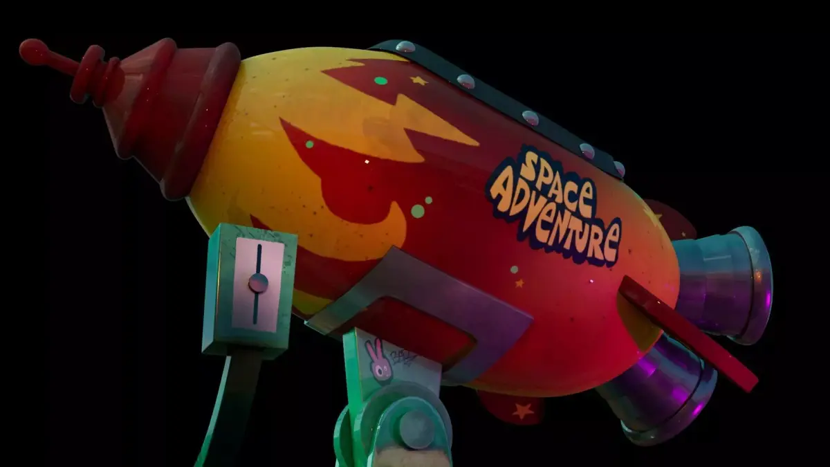 Rocket Lilo y Stitch Low-poly 3D model