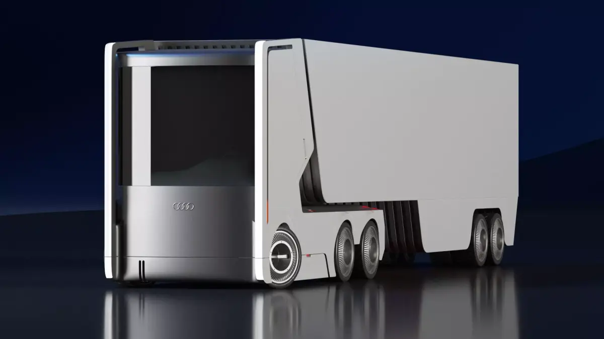 Truck for Audi 3D model