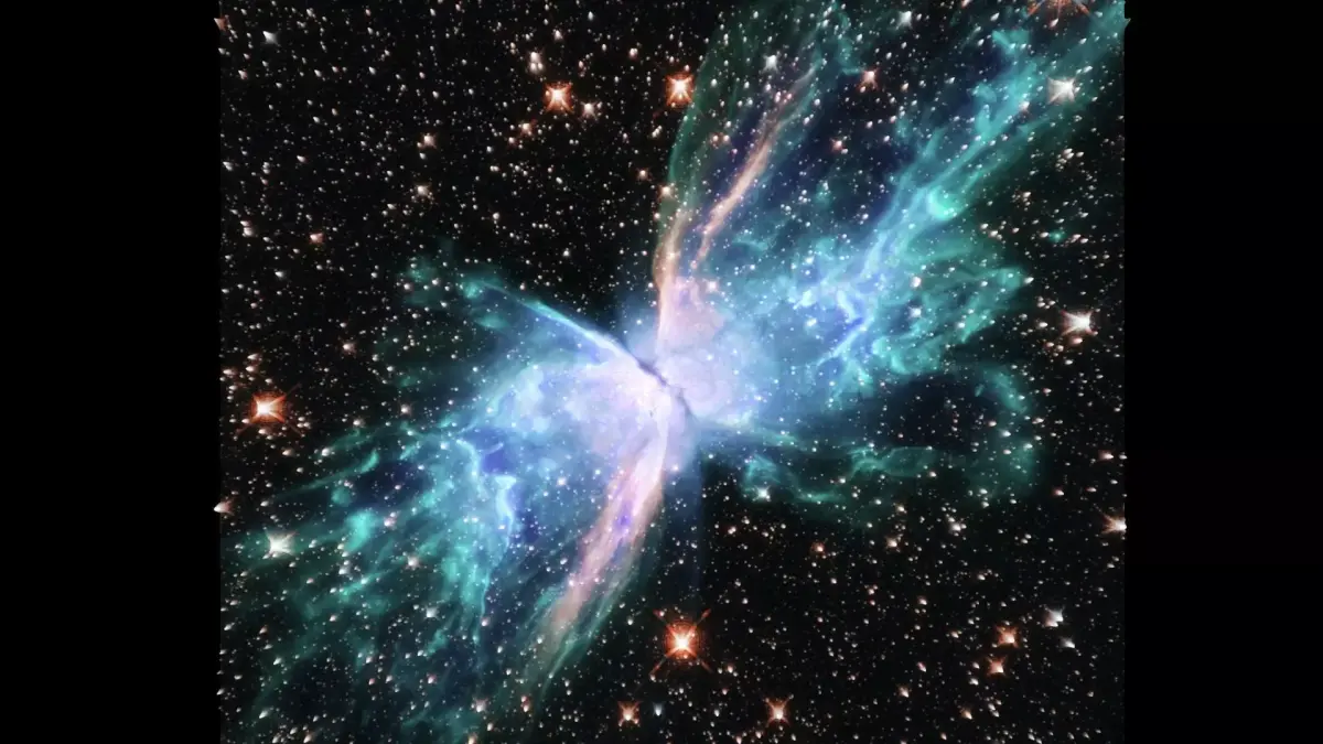 Butterfly Nebula 3D model