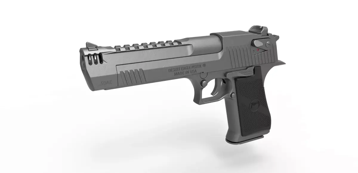 Desert Eagle from the movie Deadpool 2 2018 3D model